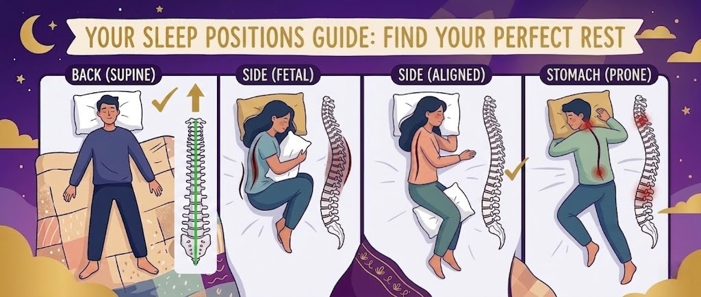 Best Sleeping Position for Your Mattress Type: Plush, Medium Firm, or Firm